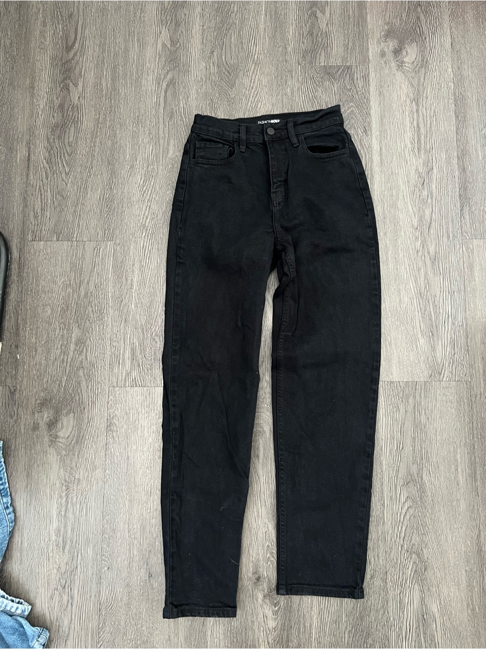 Fashion Nova Black High-Waist Jeans